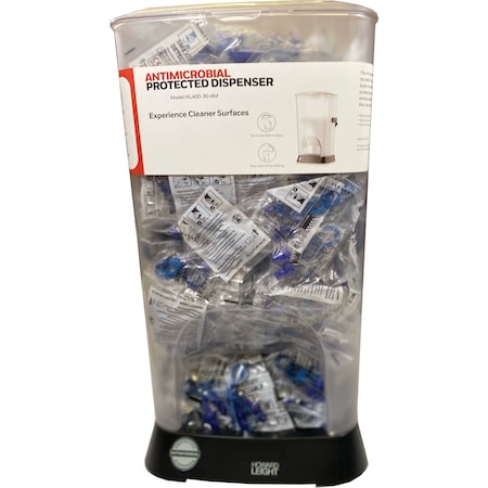 Honeywell Howard Leight Prefilled SmartFit Antimicrobial-Protected Dispenser, SDT-30, 400PK HL400-SDT-30-AM