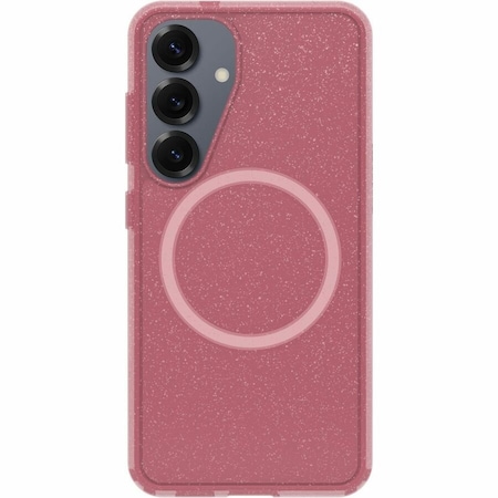 Otterbox Symmetry Clear Magnetic Case For Samsung Galaxy S25, Foxberry Pink 77-97409