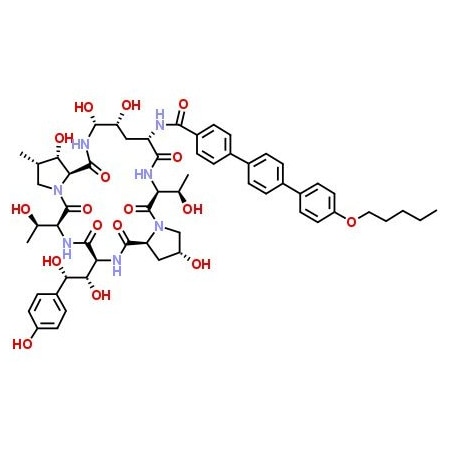 Ak Scientific Anidulafungin (5mg), CAS 166663-25-8 B624-5mg