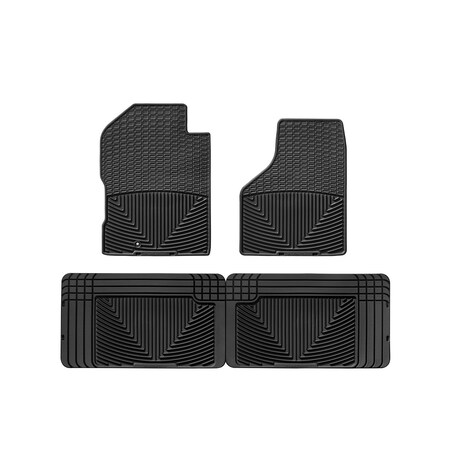 Weathertech Black, Front and Rear All Weather Floor Mats W54-W25