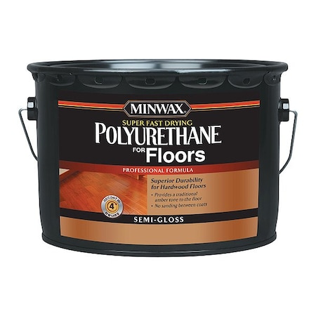 Minwax Finish, 2.5 gal, Semi-Gloss, Clear 130310000