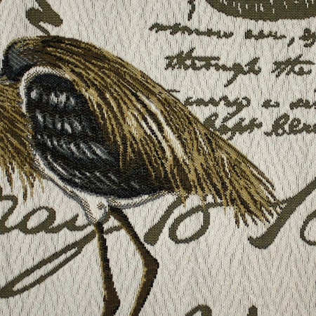 Hospitality Rattan Home Set of 2 Throw Pillows 18 x 18 Set of 2, PR TP-18X18/CU-801