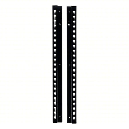 Diamond Storage Solutions Bin Wall Rail, 23 3/4 in L, 2 1/4 in W 303WR-24RL-RAI-2