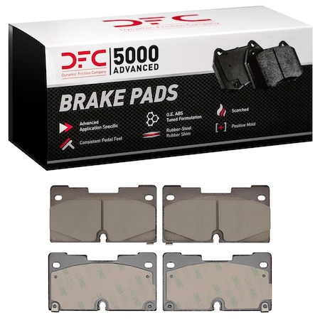 Dfc 5000 Advanced Disc Brake Pad Set,  1551-2173-00