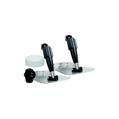 Lenco 15182107 Pro Control Auto 12V Trim Tab System, 9" x 12" Standard Trim Tab Kit, Complete 15182-107