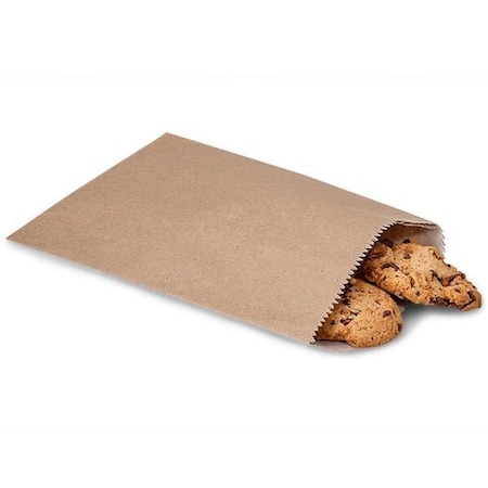 Nashville Wraps Kraft Paper Candy Bags, 1/2 lb - 5.75x7.5, 100PK 313MKR