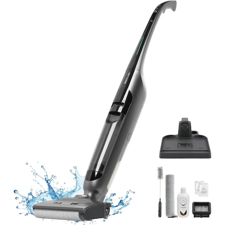 Simple Deluxe Wet Dry Vacuum Cleaner for Home, Cordless Vacuum and Mop Combo with Self-Cleaning and Aromatherapy,  HI16VACUSTICK46B01
