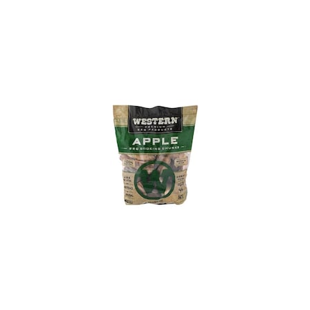 Western Premium Bbq Grill Cooking Chunks, Apple, 549-Cu. In. 28184