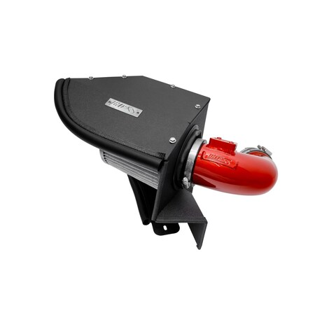 Hps Performance Air Intake Kit with Heat Shield, Red, 827-770R