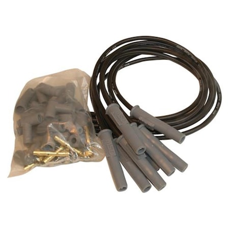 Msd Co. 31233 Universal Spark Plug Wire Set, Black M46-31233