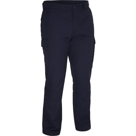 Bisley Dual-Certified AR/FR Ripstop Industrial Cargo Pant, Industrial Wash Durable 385MFRCP-NV/4434