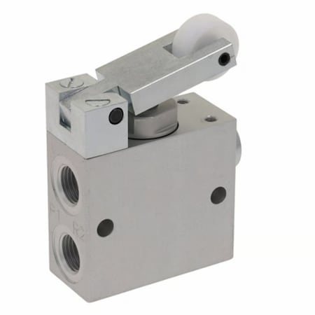 Aventics Manual Air Control Valve, Roller, Aluminum 0820400002