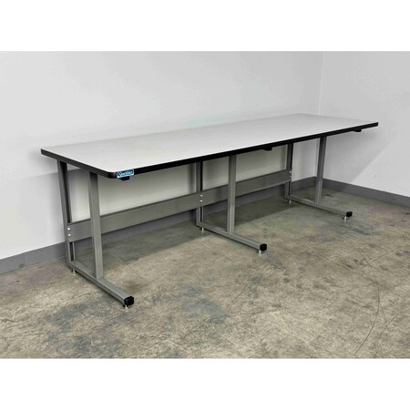 Stackbin Workbenches, 96" W, 32" Height, 1000 lb. E9636-T-2000-GN