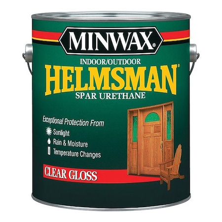 Minwax Finish, 1 gal, Gloss, Clear 13200000