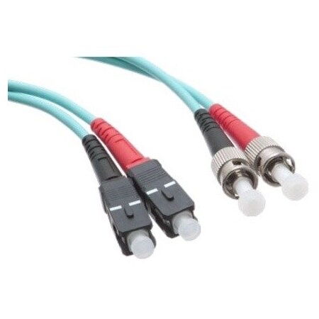 Axiom Sc/St 10G Multimode Duplex Om3 50/125 Fiber Optic Cable 9M SCST10GA-9M-AX