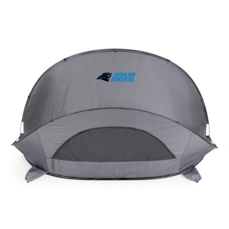 Picnic Time Family Of Brands Carolina Panthers - Manta Portable Beach Tent, (Gray) 113-00-105-054-2