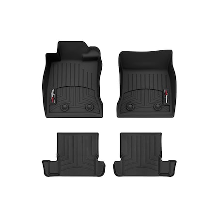 Weathertech Black, Front and Rear Floorliners 4417141-444822