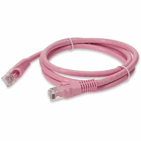 Add-On 5FT PINK CAT 6 PVC ETHERNET CABLE SNAGLESS BUBBLE BOOT RJ-45 M/M ADD-5FCAT6-PK
