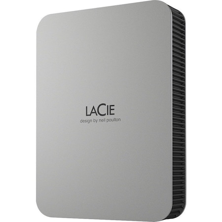 Seagate LaCie Mobile Drive Secure STLR2000400 2 TB Portable Hard Drive - 2.5" External - Space Gray STLR2000400