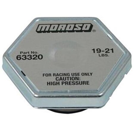 Moroso 63320 Radiator Cap  Hexagon M28-63320