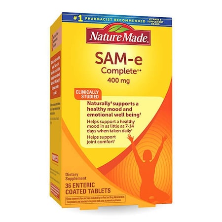 Pharmavite Sam-E, 400mg, Complete Ds Value, 36PK 31604411077