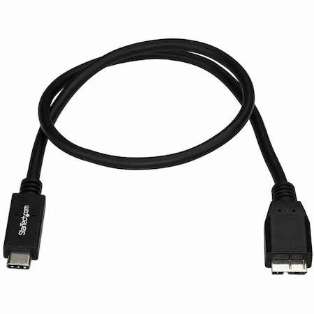 Startech.Com CONNECT USB MICRO-B DEVICES TO YOUR USB-C HOST, USING THIS DURABLE 1-METER CABLE USB31CUB1M