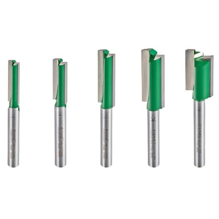 Trend Tool Technology CraftPro Router Bit Cutter Set, 5 Pieces, 1/4 Inch Shank, SET/MT1X1/4TC U*SET/MT1X1/4TC