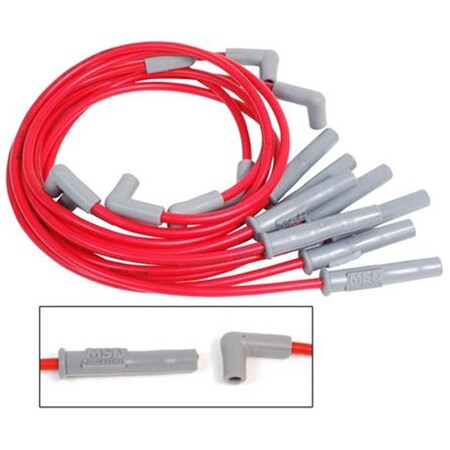 Powerplay 31329 Spark Plug Wire Set, Red PO364340