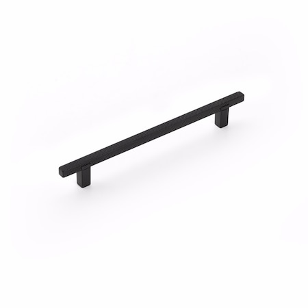 Schaub 160 mm Center to Center Quadrato Cabinet Pull Matte Black Finish 20011-MB