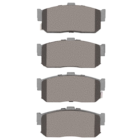 Dynamic Friction Co DFC 5000 Advanced Brake Pads - Ceramic 1551-0540-00