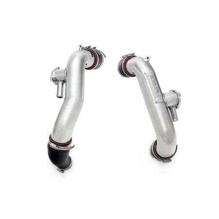 Hps Performance Intercooler Charge Pipe Kit (Hot Side), Polished, 17-148P
