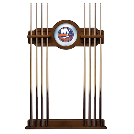 Holland Bar Stool Co New York Islanders Cue Rack in Chardonnay Finish CueChrdNYIsln