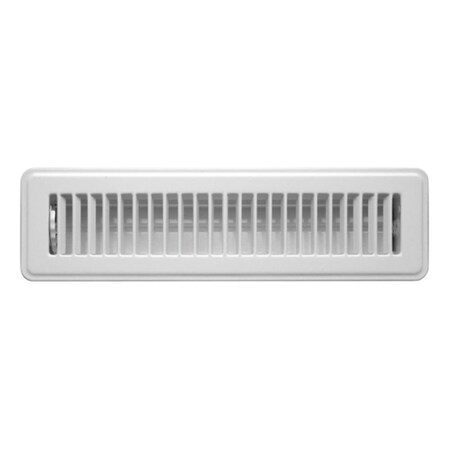 Truaire C150MWT02X12 Floor Register White - 12 x 2 in. 40747