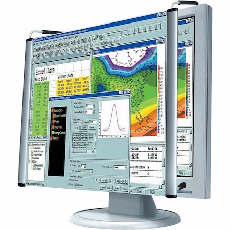 Kantek LCD Monitor Magnifier 19in - For 19"Monitor - Acrylic - Anti-glare - 1 Each MAG19L