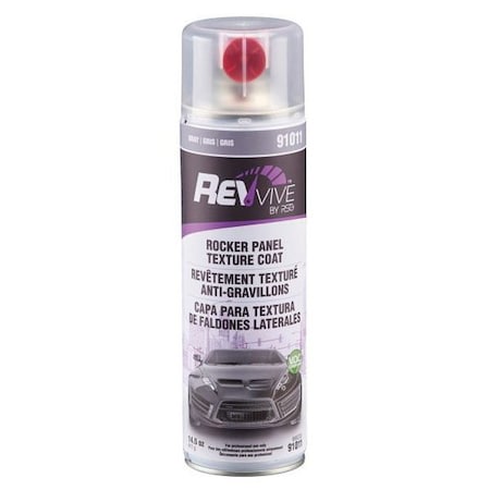 Norton Revive Products Gray Rocker Panel Texture Coat, 13.2 oz Aerosol Can, 3 to 4 hr Curing 66623391011