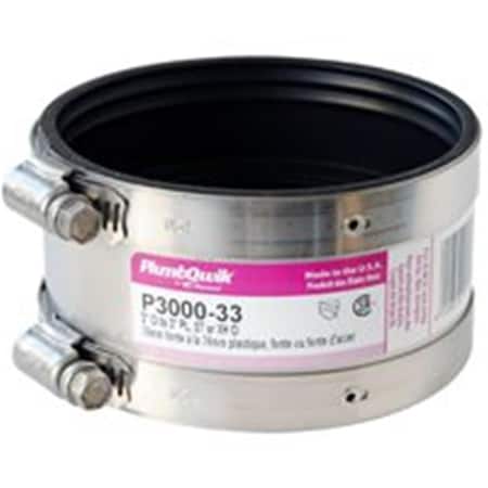Fernco . P3000-33 Shielded Flex Coupling, 3 In. FE386691