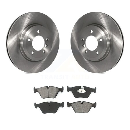 Transit Auto Front Disc Brake Rotors And Semi-Metallic Pads Kit For BMW 330Ci 330i Z4 330xi K8S-100402
