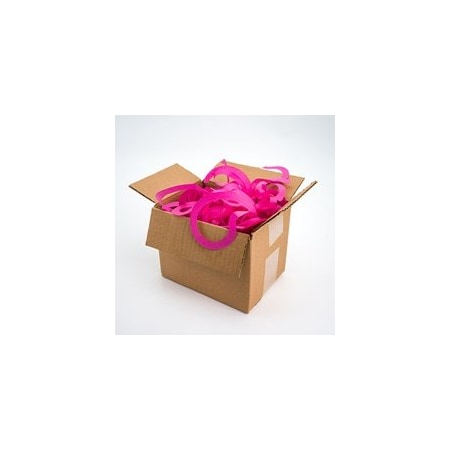 Bubblefast 30 1/8'' Paper Spiral Cushion Fill -Hot Pink BFPSCHP
