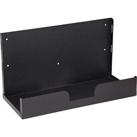 Kendall Howard Wall Mount for CPU - Black Powder Coat - 75 lb Load Capacity - 1 1915-1-400-00