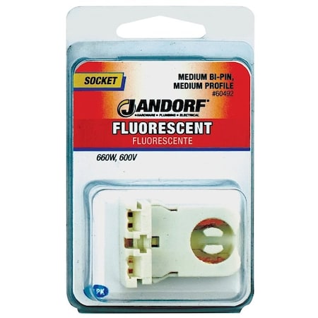 Jandorf Lamp Socket, 600 V, 660 W 60492