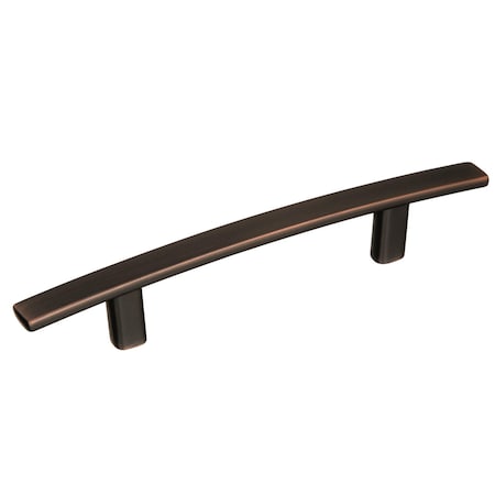 Amerock Cyprus 3-3/4 inch (96mm) Center-to-Center Oil-Rubbed Bronze Cabinet Pull, 10PK 10VMP26203ORB