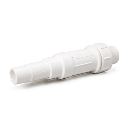 Zoro Select PVC REPAIR COUPLING, White, Coupling Body 160-504