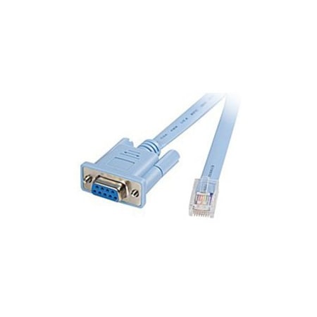 Cisco CONSOLE CABLE 6FT WITH RJ45 AND DB9F CAB-CONSOLE-RJ45=