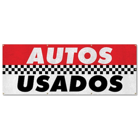 Signmission Autos Usados, 36 Inch, Banner B-96-30345