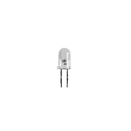 Sunled Through-Hole LEDs, 5mm Lens Diameter, Color: Infrared Lens: Water Clear Wavelength: 880nm XTHI12W