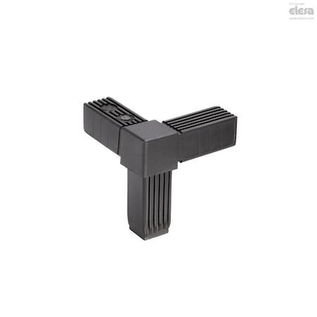 Elesa Tridimensional three-way connector, STC.20-3A-3W-C33 STC-3A-3W