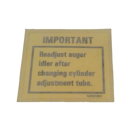 Cnh DECAL, CNH OEM 1326519C1 1326519C1