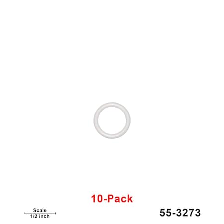 Bedford Precision Parts Aftermarket Replacement for the GRACO 24E-457 Teflon O-Rings, 10PK 55-3273