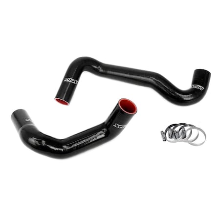 Hps Performance Silicone Radiator Hose Kit, Nissan 1989-1998 240SX 57-1991-BLK