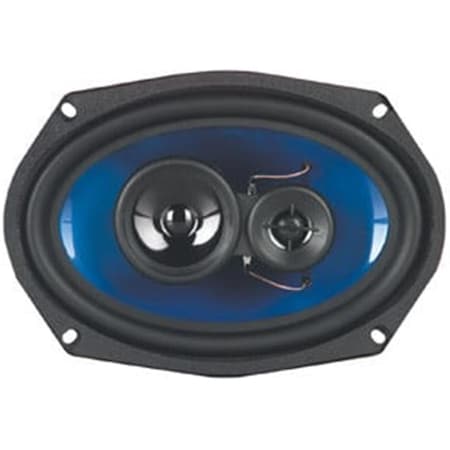 Q Power Qpower 6 x 9 in. 500 watt 3-Way Speaker QP693
